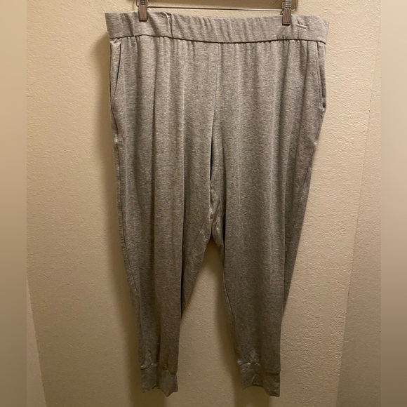 Eileen Fisher Grey Slouchy Jogger Pull On Pant Size XL New With Tag - Picture 1 of 8